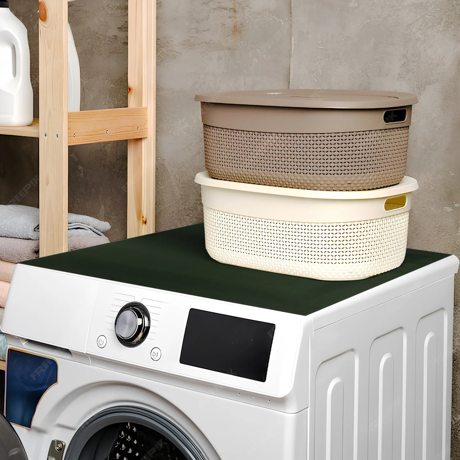 

Чехол для стиральной машины, защитный коврик с фронтальной загрузкой, коврик для прачечной, чехол для стиральной машины, коврики для домашней стиральной машины для сверху