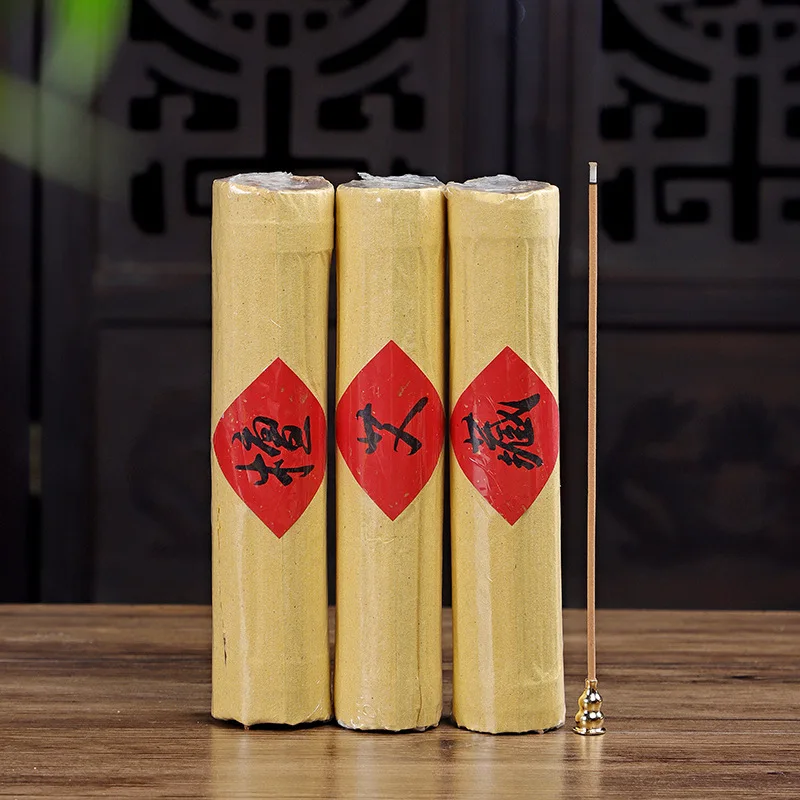 

300g Handmade Laoshan Sandalwood Tibetan Incense Sticks Natural 21cmx3mm OUD Stick Incense Wormwood Buddha Home Scents