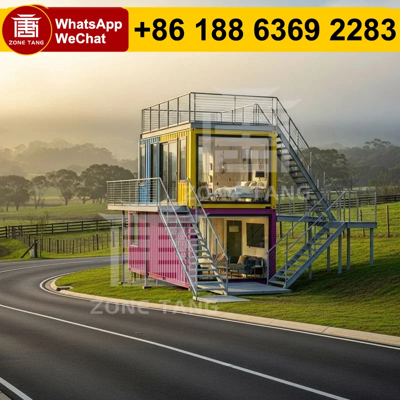 

Compact Fireproof Prefab Houses Repairable Labor Camp Prefabricated Prebuilt Homes Flat Pack House Foldable Structure Mobility