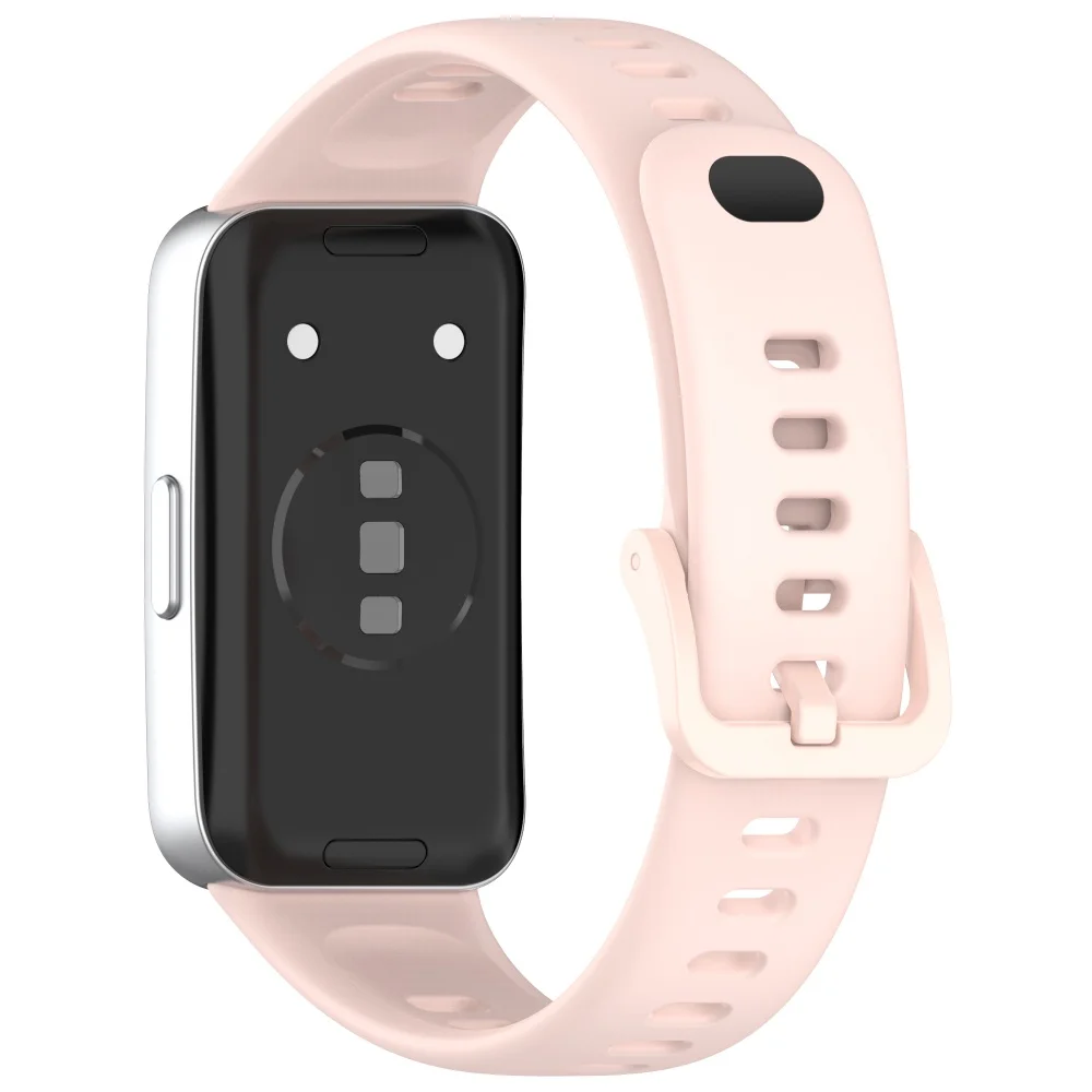 Силиконовый ремешок для huawei Band 10 10NFC 9 8, ремешок с пряжкой, аксессуары для умных часов