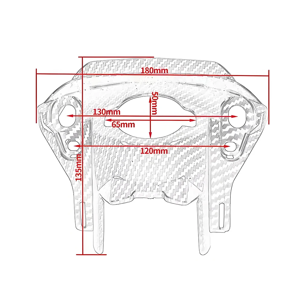 Aplicable a Honda CB650R/CBR650R 2019-2025 cubierta de ojo de cerradura funda protectora decorativa accesorios de motocicleta cubierta de Panel de llave