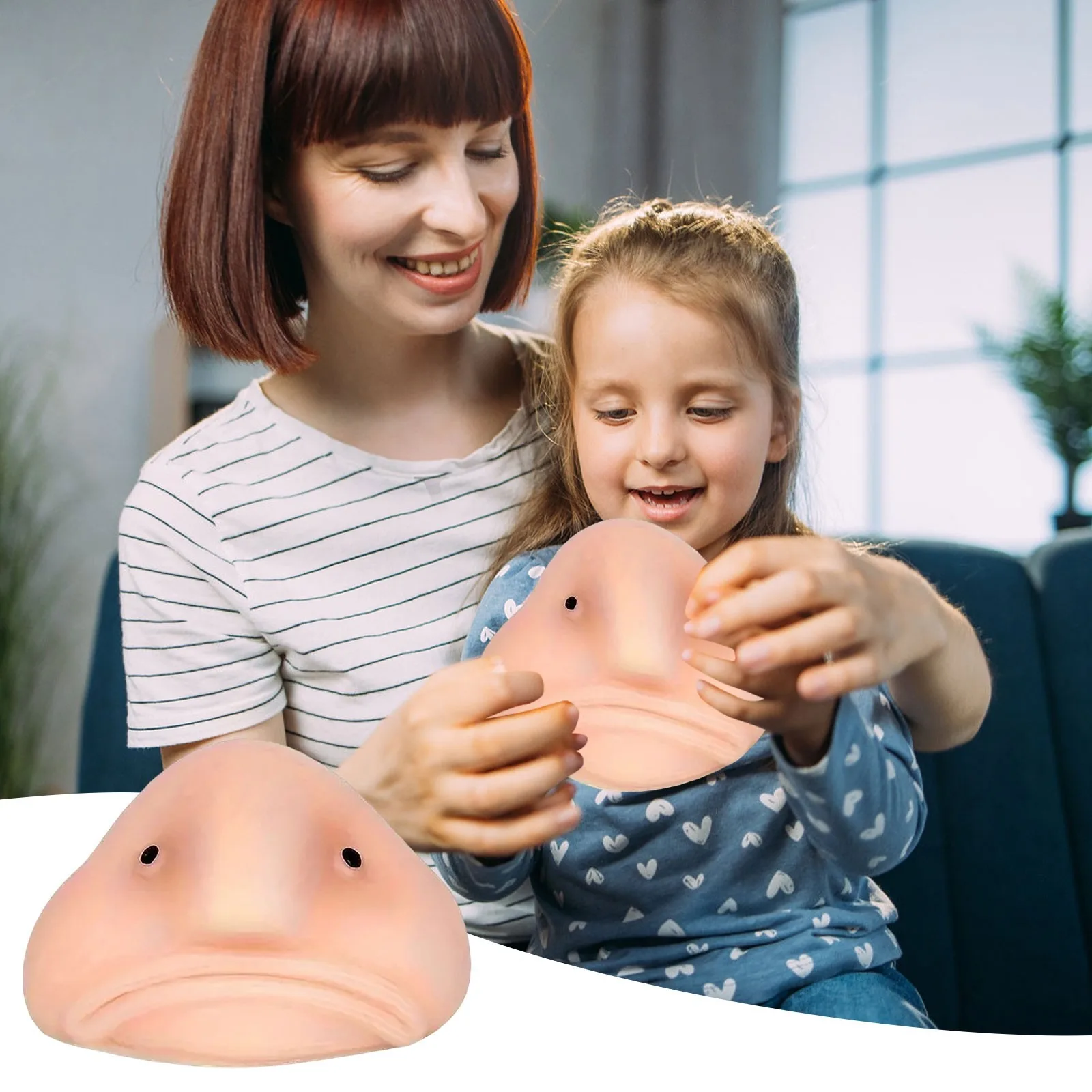 Squishy Blobfish Squeeze Toy Sensory Cute Animal Soft Pop Fidget Toy Stress Relief Game Party Relieve Anxiety Decompression Gift view 5