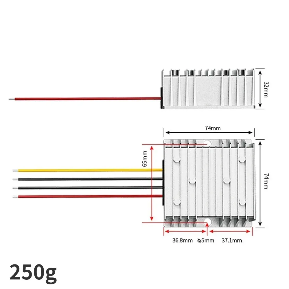 72V 60V 48V 36V 24V 12V to 5V 20A 10A 5A DC DC Buck Power Converter Step Down Voltage Regulator 72Volt to 5 Volt
