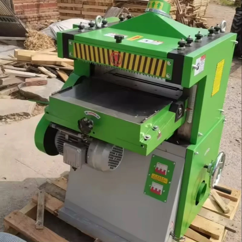 High-efficiency heavy-duty desktop multi-function electric double-sided thickening woodworking planer thickening