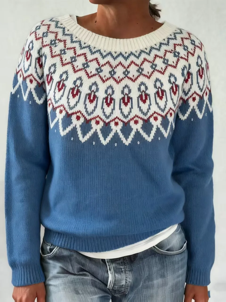 

Женская круглая толстовка Ne Color Blo Loose Faion с капюшоном European Sle Long Sve вязаный свитер Thiened Coolmax Fiber Полиэстер