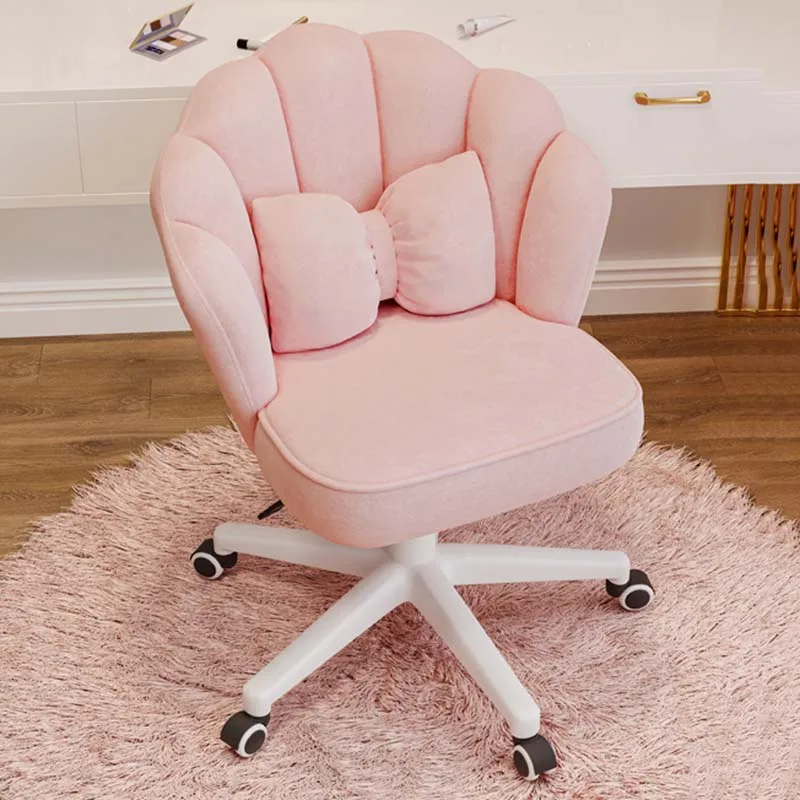 Relax Computer Chair Taller Wheels Girls Armchair Mobile Chair Comfy Modern Chaise Study Cadeira De Escritorio Office Furniture