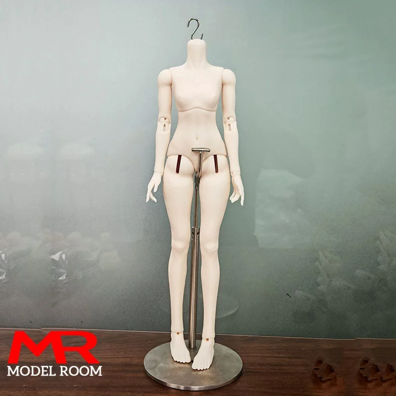 38cm 1/4 Scale BJD Doll Body Super Flexible Action Figure Replacement Body White Pink Suntan  Fit Ufdoll Heads for DIY Toys