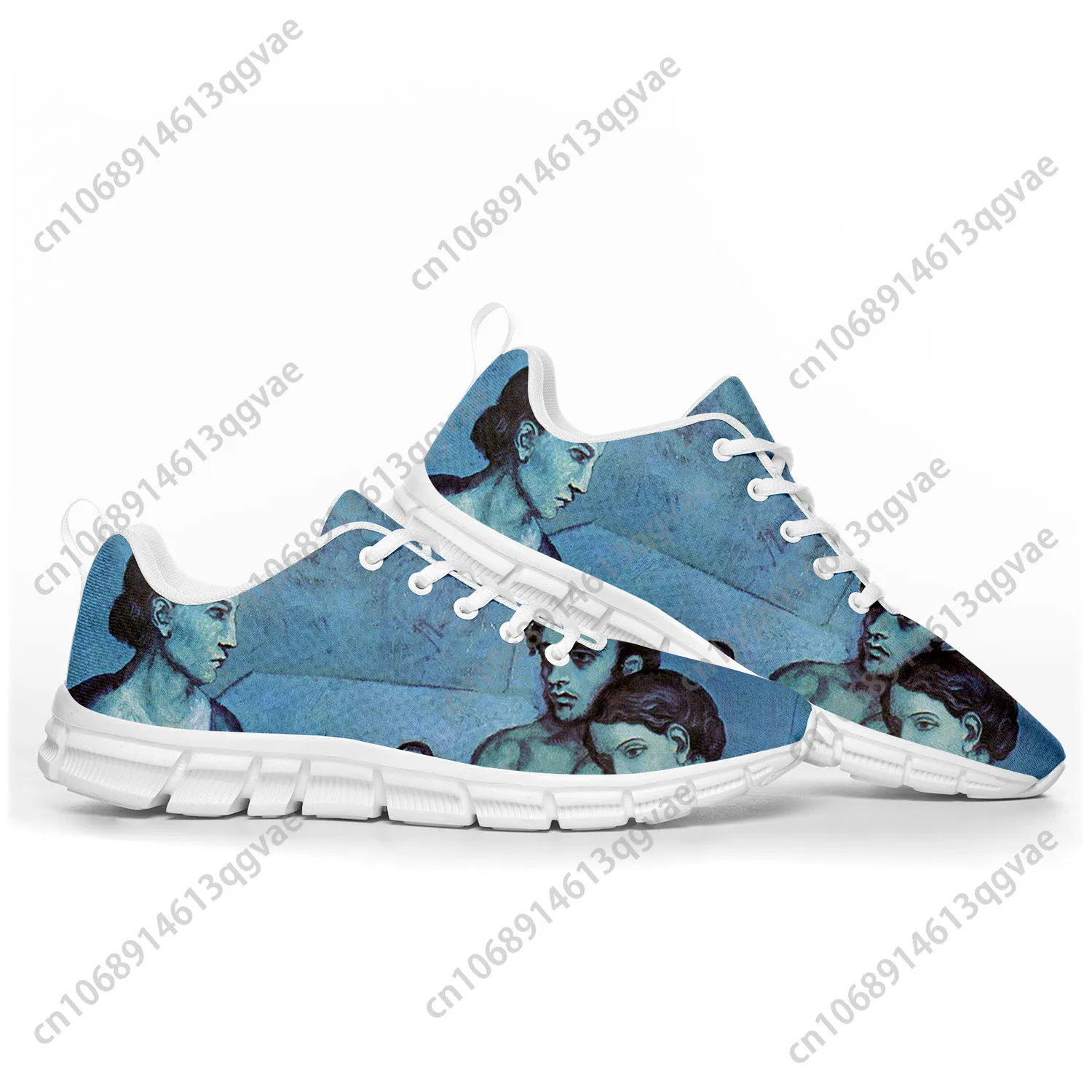 Picasso Famous Oil Paint Life Sports Shoes Mens Womens Teenager Kids Children Sneakers Custom High Quality Casual Couple Shoes