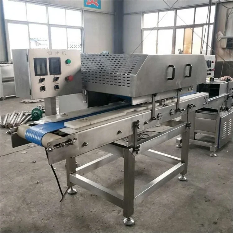 Commercial  Fresh Smoked Salmon Fish Chicken Breast Meat Slicer