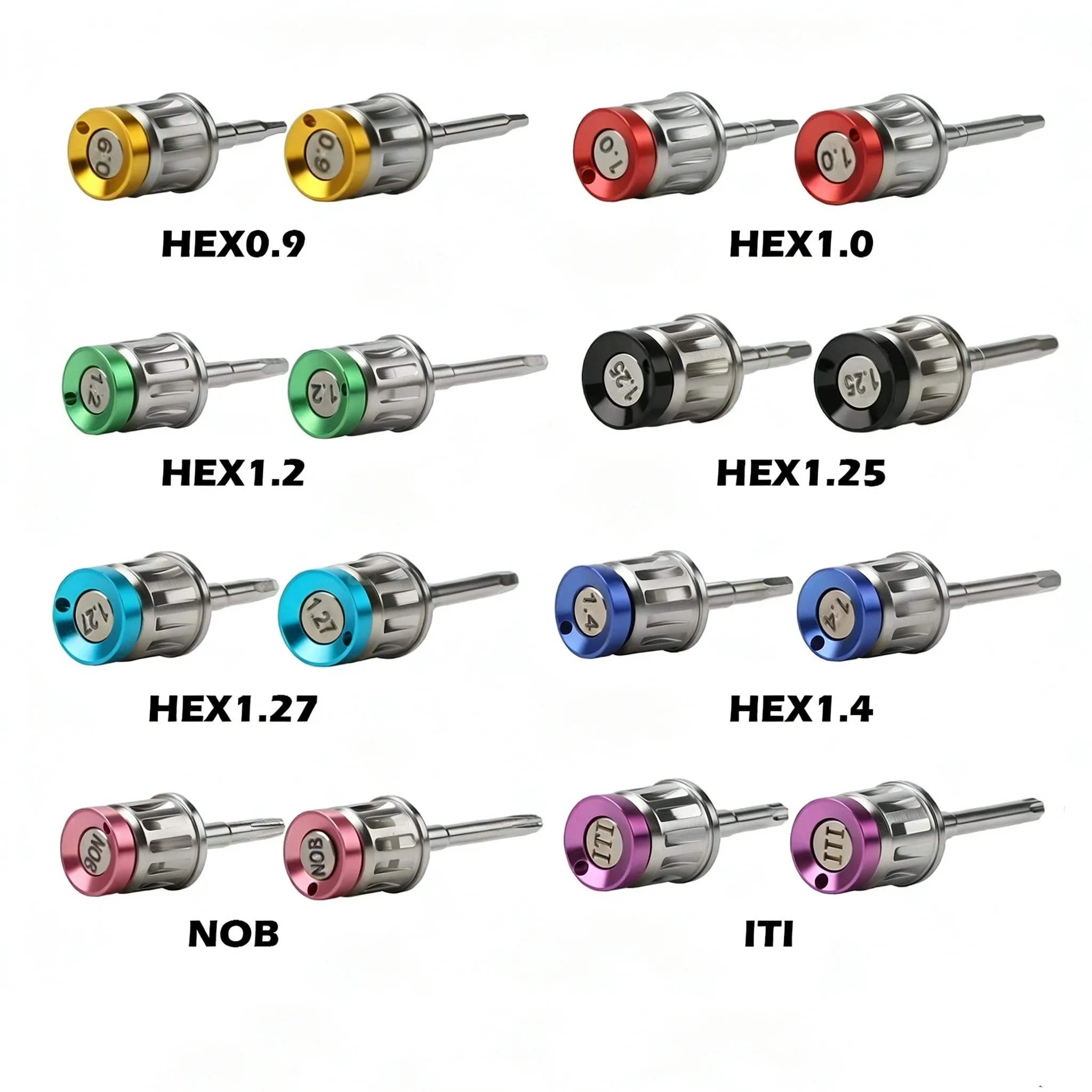 

10Kits Dental Implant Abutment Hand Driver Screwdriver Nobel/Straumann/Adin/Osstem