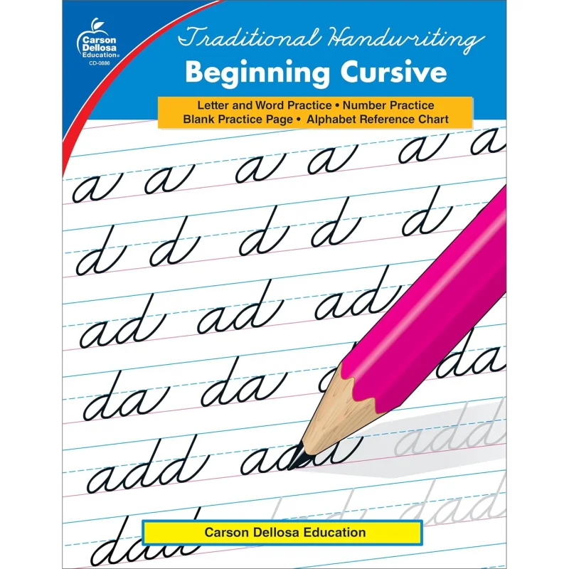 

Traditional Handwriting Beginning Cursive Grades 2 5 Carson Dellosa Education Carson Dellosa Education 9780887245077 Book