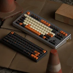 1 Set GMK Carbon Keycaps PBT Dye Sublimation Key Caps Cherry Profile Keycap For 64 68 75 84 980 87 Filco104 Mechanical Keyboard