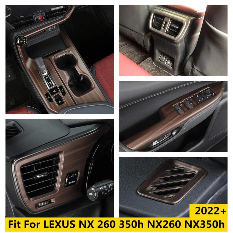 

Gear Shift Box / Window Lift Button / Air Conditioner Outlet Vent Cover Trim For LEXUS NX 260 350h NX260 NX350h 2022 2023 2024