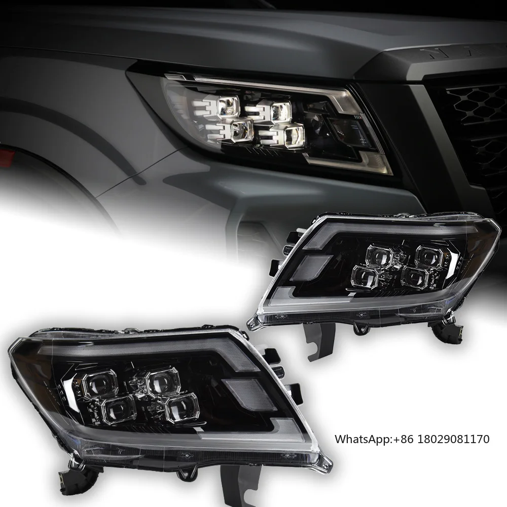 

Car Lights for Nissan Navara Headlight Projector Lens 2015-2021 NP300 Dynamic Signal Frontier Head Lamp LED Headlights Drl Auto