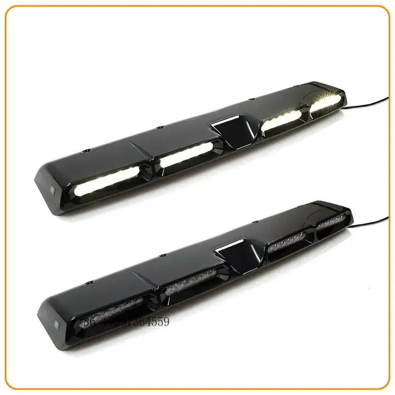 Modification New Design 4LED Roof Lights Spoiler Front Roof Spoiler Led Bar for Mercedes Benz G Class W464 2019-2024