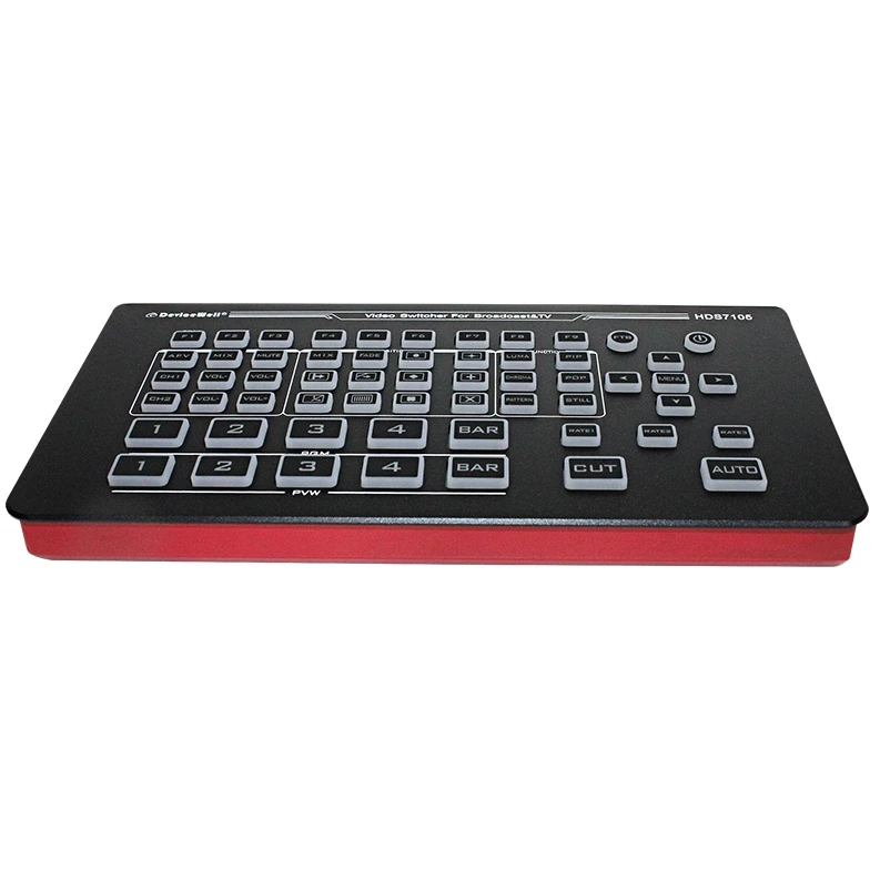 5-Channel Multi-Format Video Switcher 4*HDMI 1*DP Video Mixer 1080p Resolution USB3.0 UVC Supported Video Splitters Converters