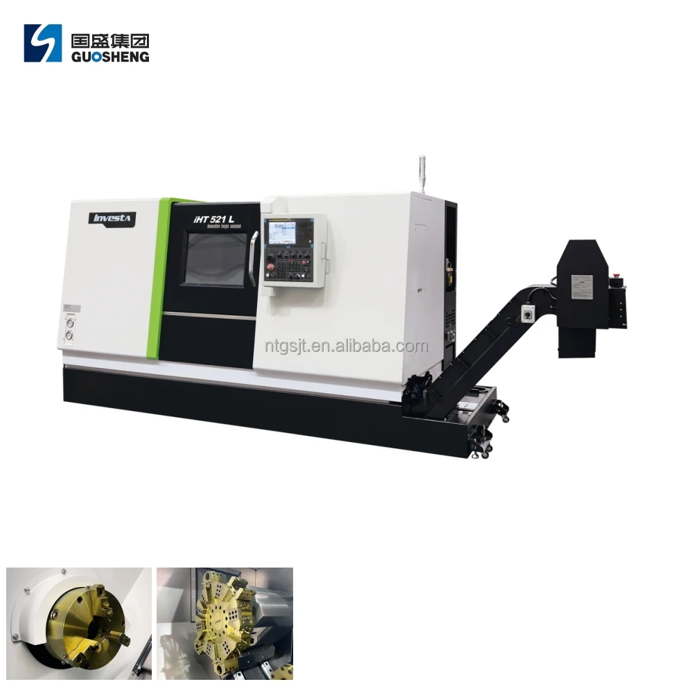 Iht521l Upgrade Increase The Length CNC Hine Metal Lathe Hining Center