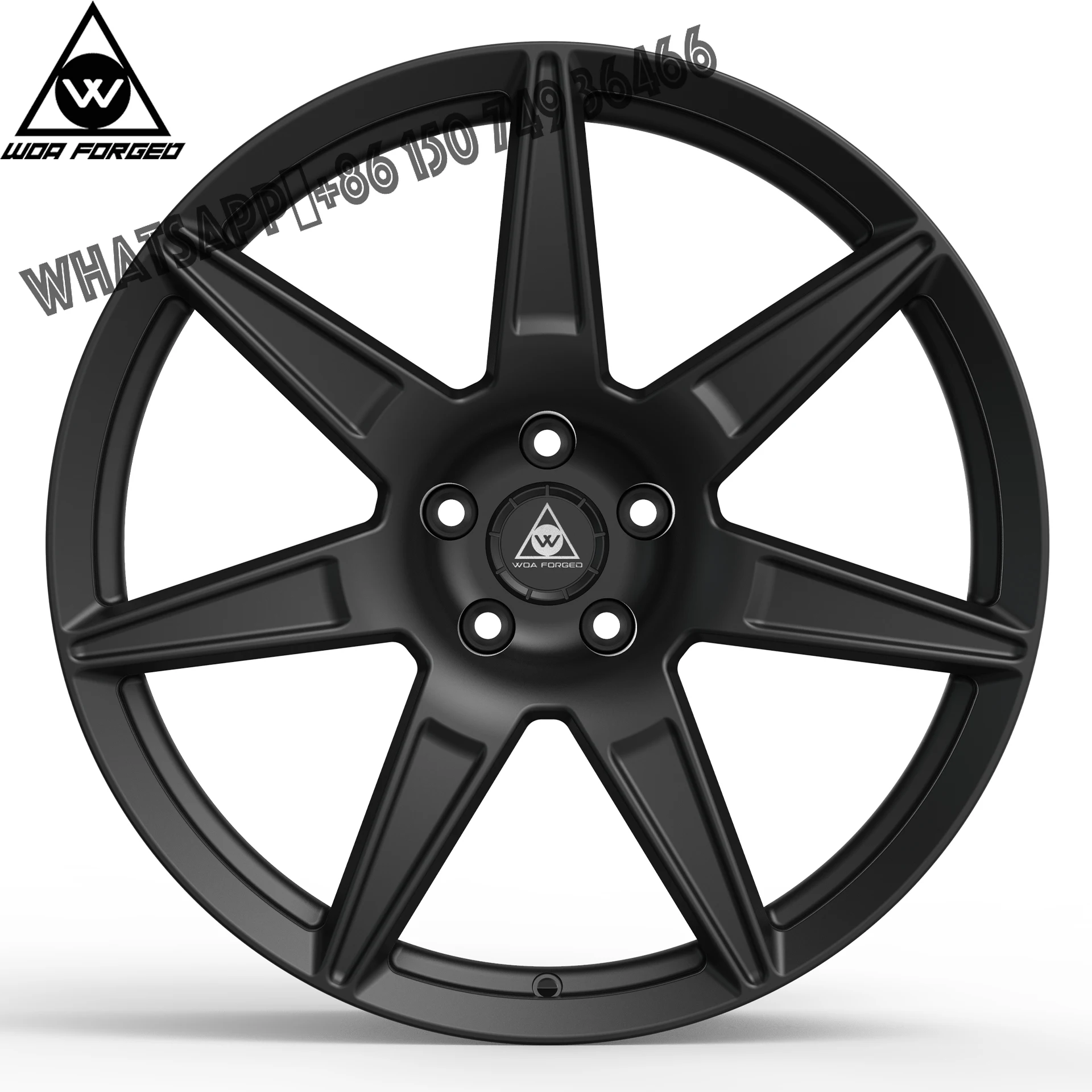 

WOA FORGED Monoblock 7 Spoke 19 20 21 22 Inch Passenger Car Wheels Sport Alloy Rim 5X115 for Dodge Challenger Charger Rt Hellcat