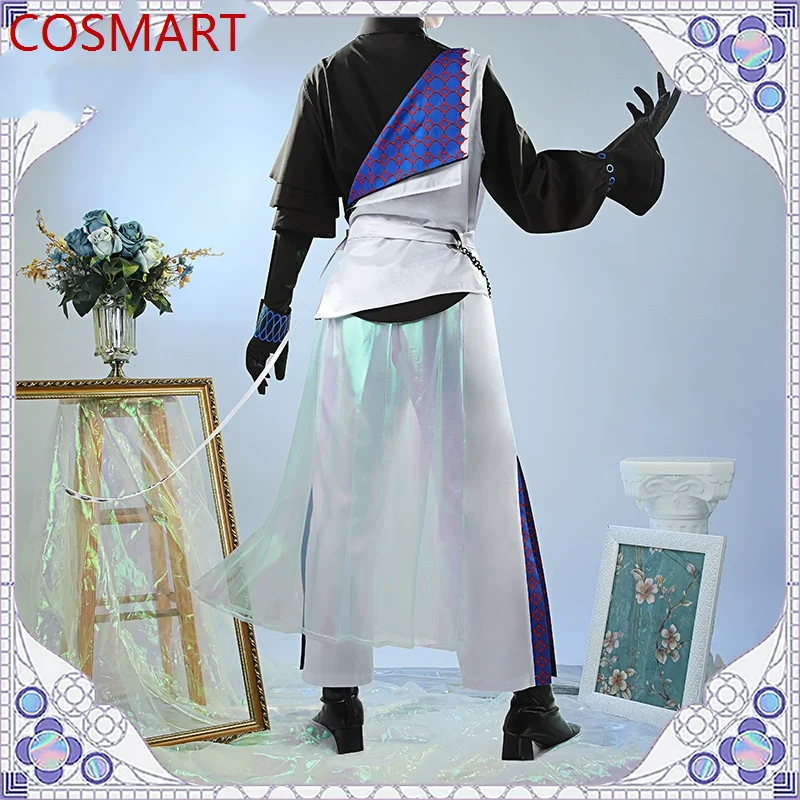 COSMART Vtuber Nijisanji Hoshirube Sho Game Suit Gorgeous Uniform Cosplay Costume Halloween Party Role Play Outfit Any Size