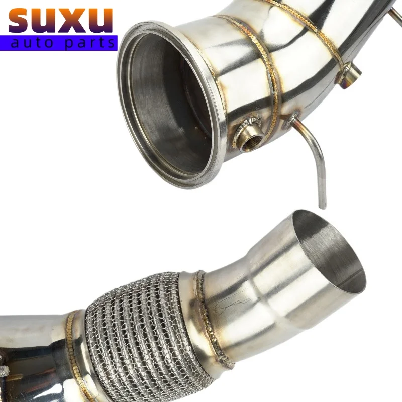 Exhaust Catless Downpipe with OPF For BMW B58 Gen 3 F20 F22 F30 G20 G30 G42 M140i M240i 340i 440i 540i 740i xDrive Toyota Supra
