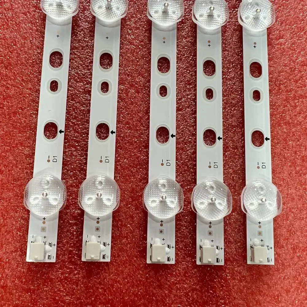 10pcs/set LED Strip for Samsung UN55J6201 UN55H6203 UN55J6200 UE55J6200 BN96-28772A 28773A BN96-39055A 39056A
