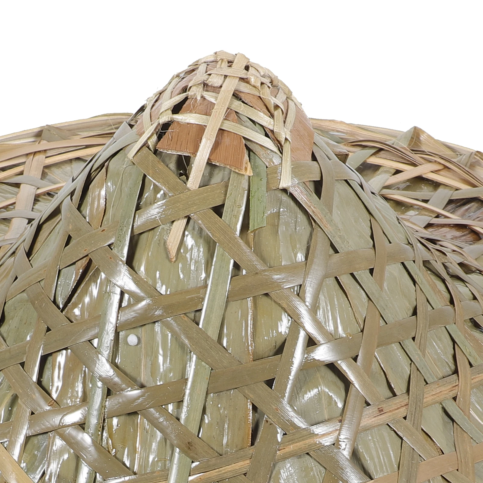 

Bamboo Woven Hats Sun Blocking Rain Proof Caps Farmer Use Weaving Sun Hat Retro Bamboo Hat Fisherman Protection