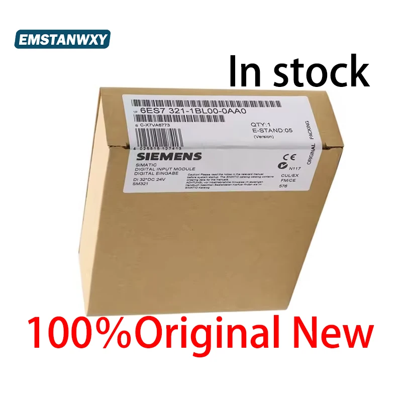 100% New Original 6ED1052-1FB08-0BA2 6ES7321-1BL00-0AA0 6ES7135-6HD00-0BA1 6ES7134-6GD01-0BA0 6ES7134-6GD01-0BA1