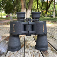 Baigish 20X50 Binoculars Long Range Powerful Telescope Night Vision For Hunting Camping High Quality Wide Angle Central Military