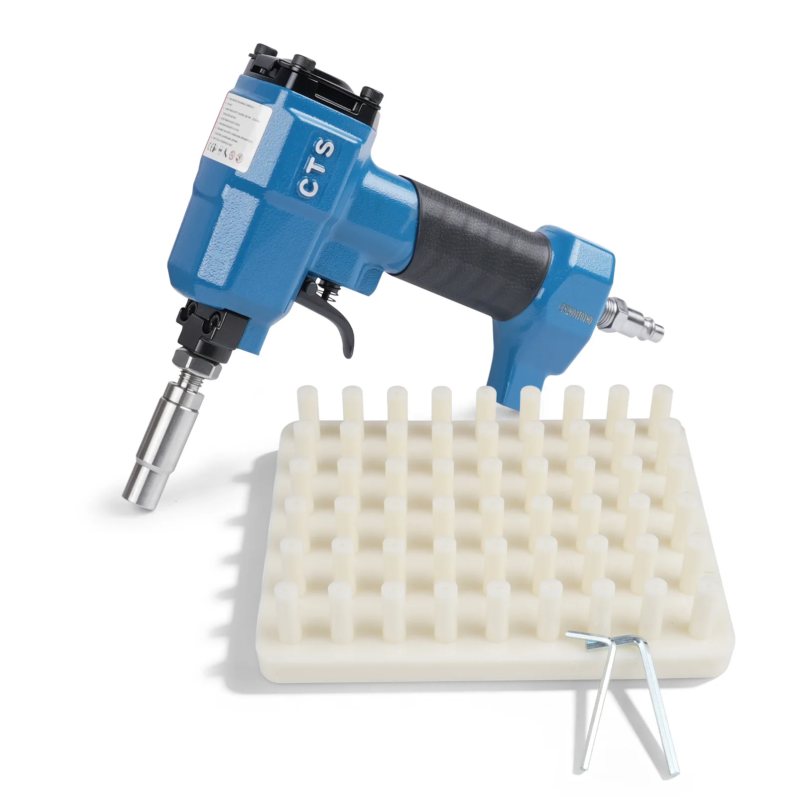 CTS 1170 Pneumatic Upholstery Tacks Gun, Diameter 29/64'' (11.7mm), Decorative Nailer for Furniture, Sofa, Photo Frame