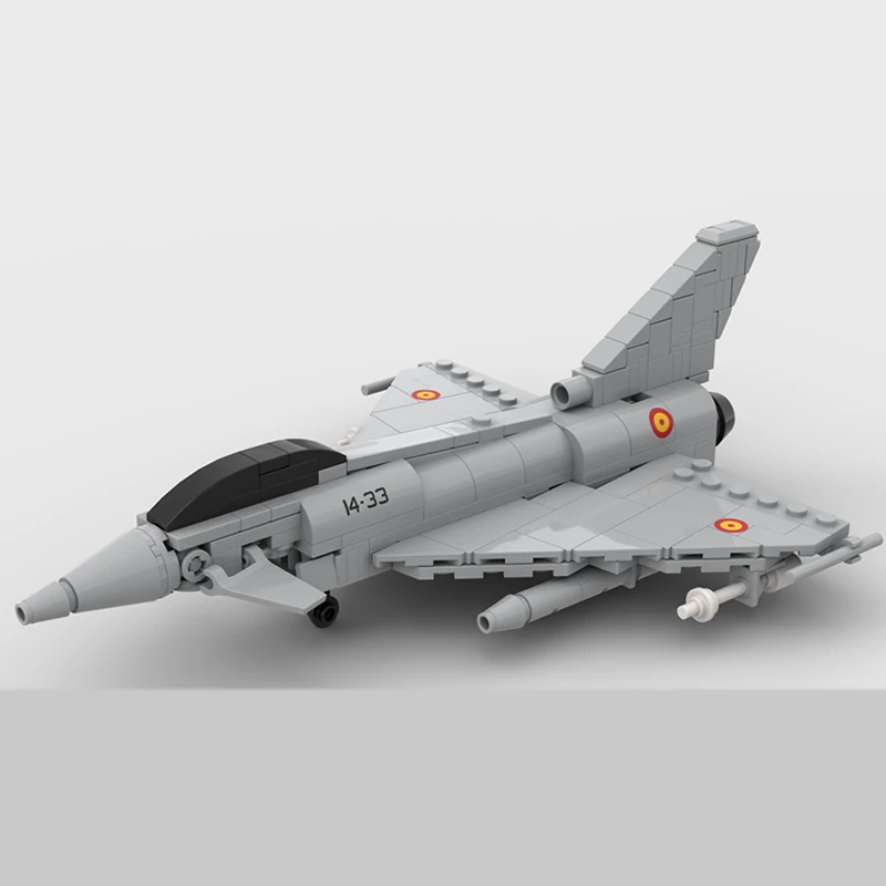 

Modern Military Fighter Jets Model MOC Building Bricks War Equipment Modular Technology Gifts Holiday Assemble Children Toy Suit
