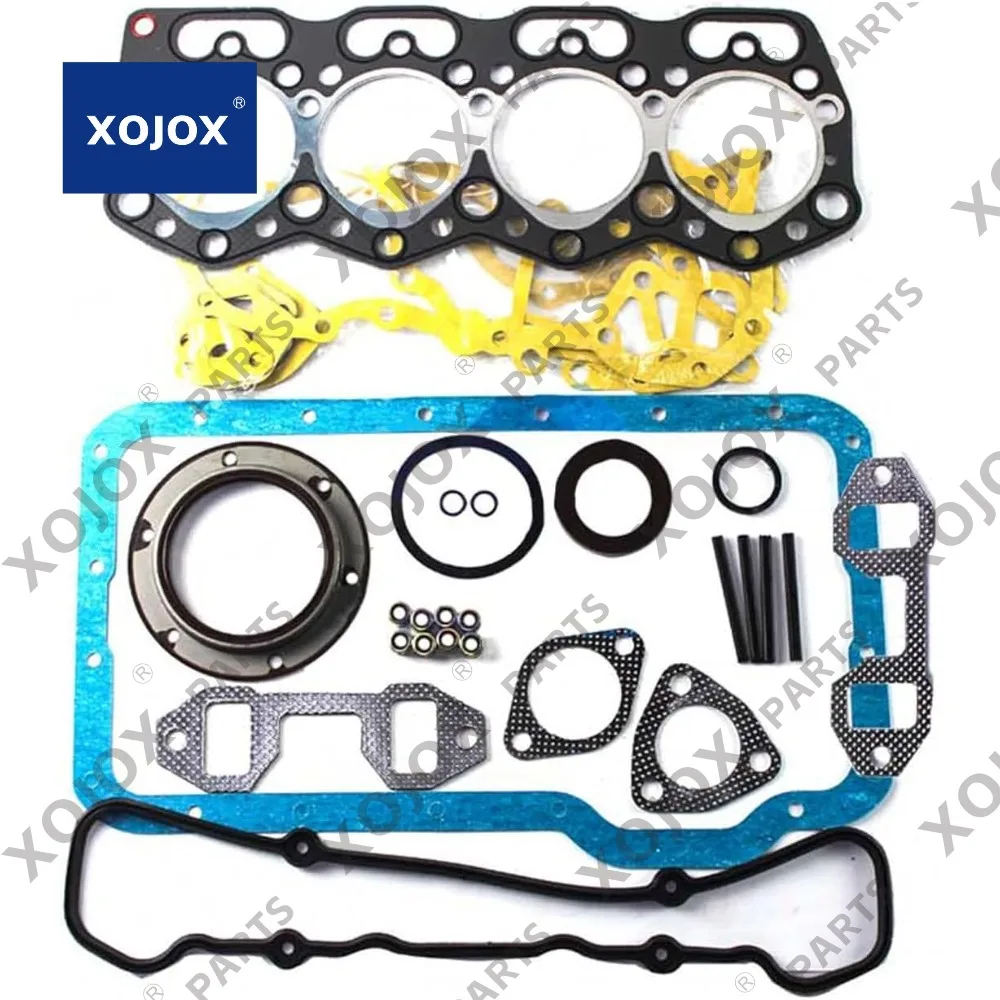 

Полный комплект прокладок XOJOX подходит для экскаватора KATO HD180G с двигателем 4DR5