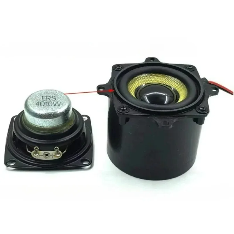 SOTAMIA 1 szt. 2-calowy głośnik pasywny Subwoofer 4 Ohm 10W membrana z włókna szklanego wodoodporny głośnik pełnozakresowy do wzmacniacza mocy — zdjęcie produktu 2