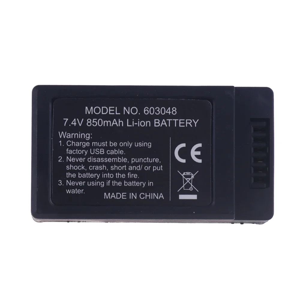 7.4V 850mAh Lithium Battery with Protection Board for KF11 Remote Control 4WD Drift High-speed Car Battery Rechargeable
