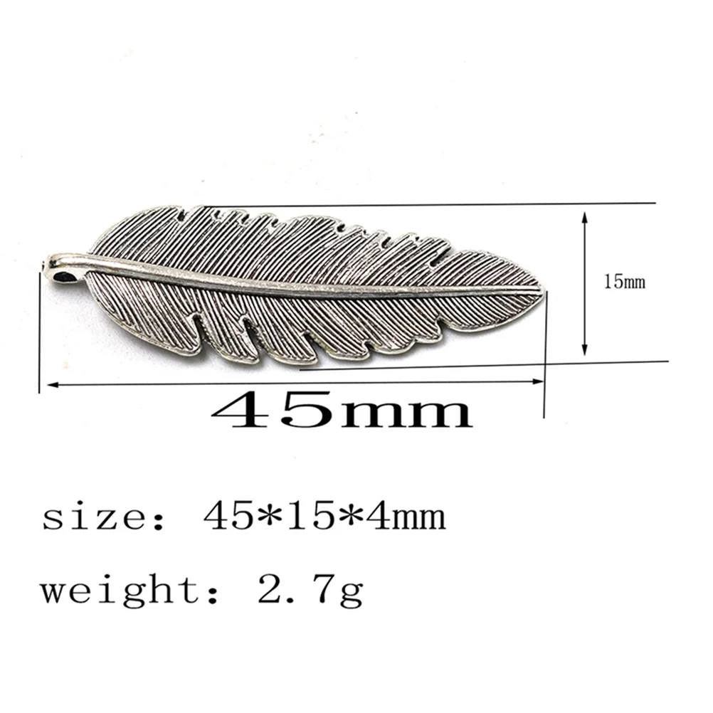 

50pcs Alloy Pendant Charms Design For Diy Jewelry Making Sweater Chain Keyring Anklet Craft Projects Silver
