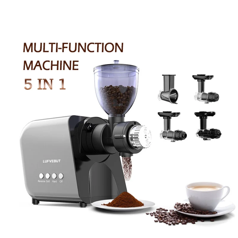 BPA Free Vegetable Meat Chopping Mixing Machine Drinking Maker With Grinder Coffee Bean Coffee Machine