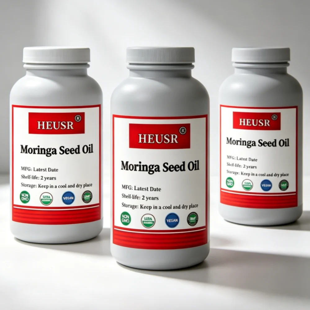 

100% Moringa Seed Oil Anti-aging Anti-wrinkle Nourishing Skin Promotes Hair Growth Hair Care Body Massage Base Oil