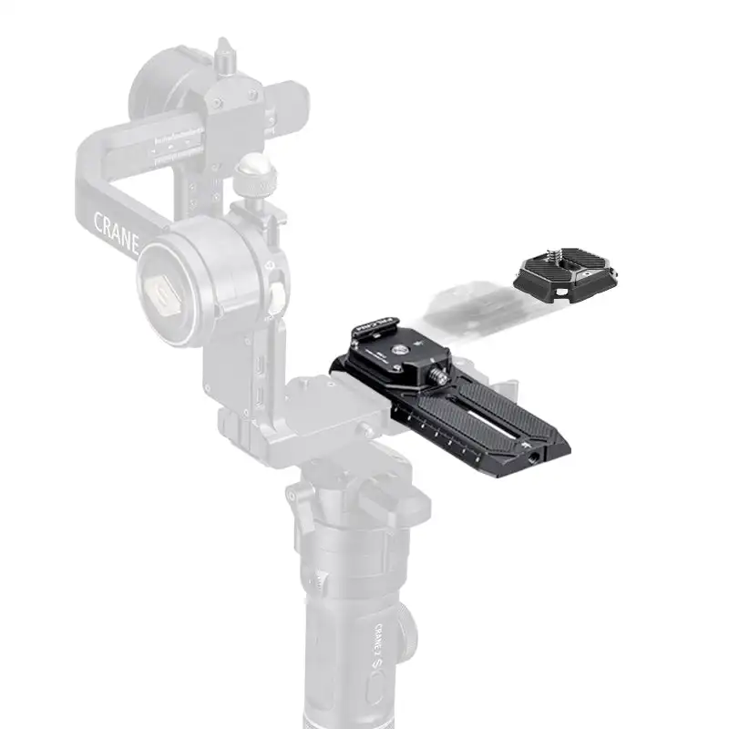 Falcam F38 sistem rilis cepat untuk Zhiyun WEEBILL-S/CRANE 2S gimbal luar ruangan pelat rilis cepat aksesoris fotografi