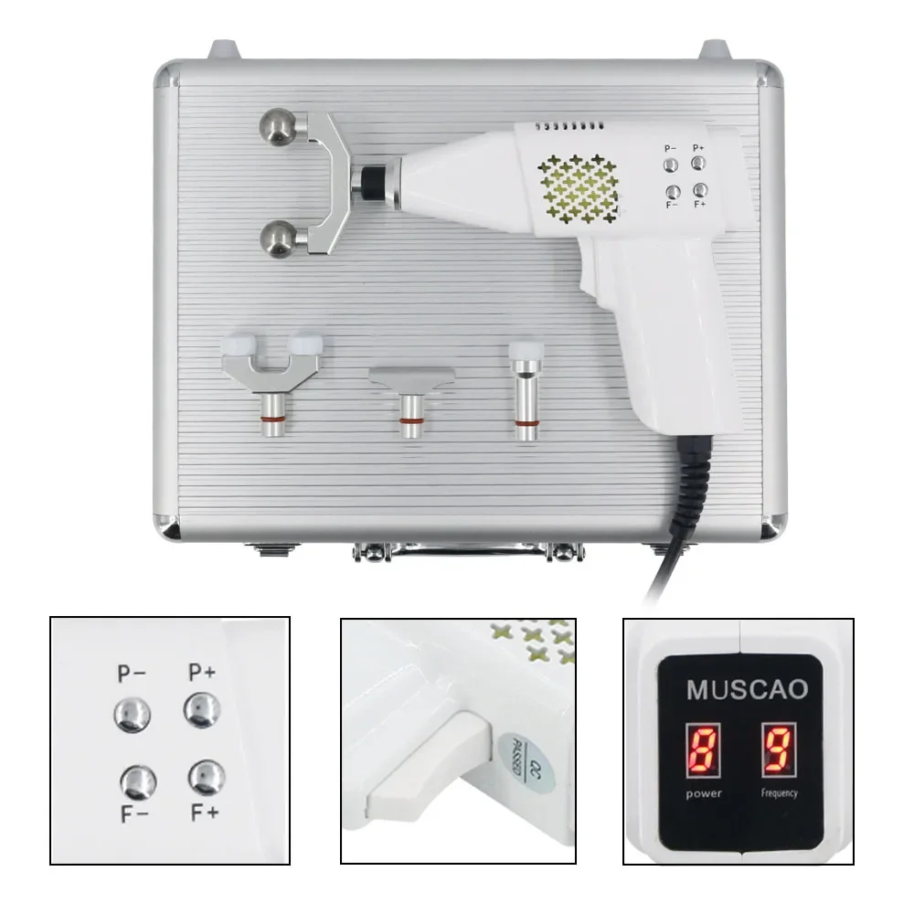 

900n Massage Gun High Quality Electric Chiropractic Adjustment Tool Level 6 Muscle Relaxation Relaxation Adjustment Corrector Ma