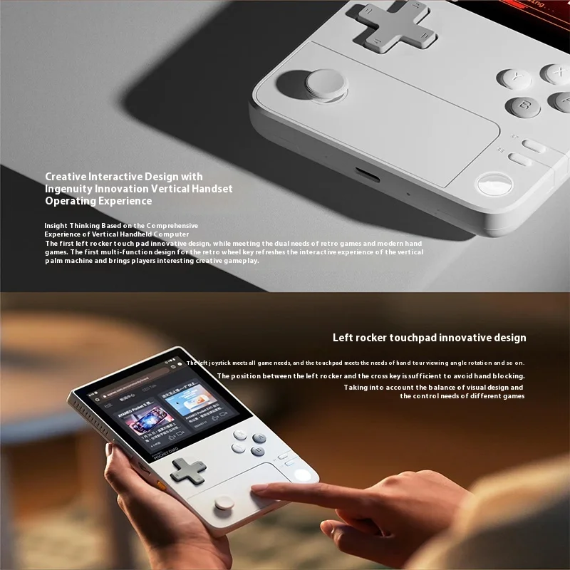 AYANEO Pocket DMG Handheld G3X Gen2 HD Screen High Refresh Rate Ergonomic Design Hall Trigger Rocker Ultra Custom Gaming Console