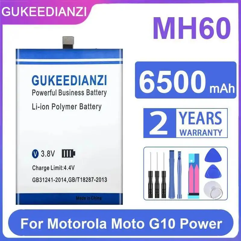 

Экологически чистый аккумулятор мобильного телефона MH60 6500 мАч для Motorola Moto G10 Power