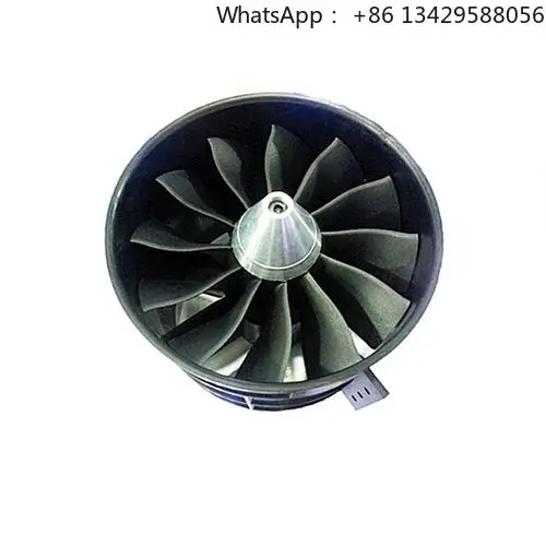 

120mm 12-blade EDF Ducted Fan 5075-650KV Brushless Motor for Rc Jet Airplane EDF Plane