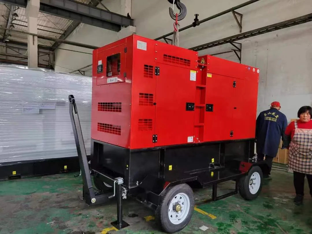 トレーラータイプ150kw 60hz,ukエンジン,1106d-e70tag3, ecu 1106d-e70tag3,サイレント,150 kva,新品