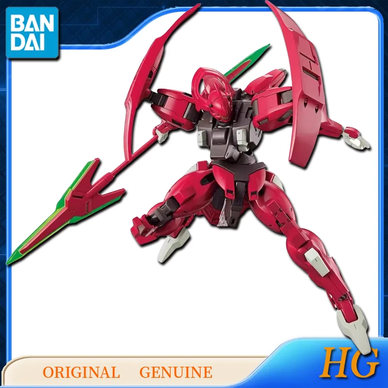 Bandai original genuíno hg 1/144 a bruxa da mercury gundam varialbalde anime figuras de ação brinquedo para crianças presente modelo ornamentos