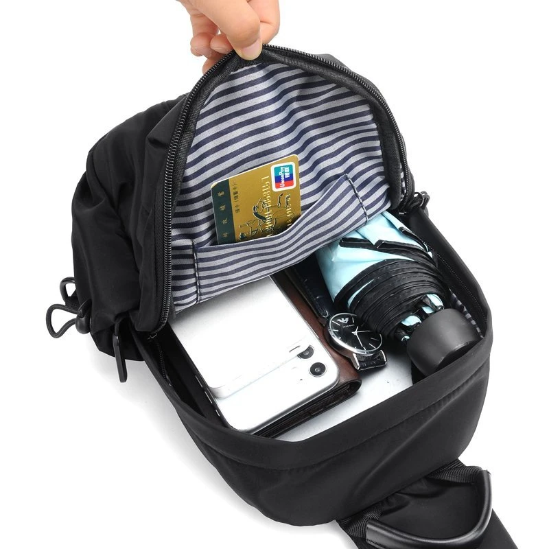 Men's Trendy Fashion Chest Bag Men And Women Universal Business Outdoor Waterproof Crossbody Shoulder Bag сумка