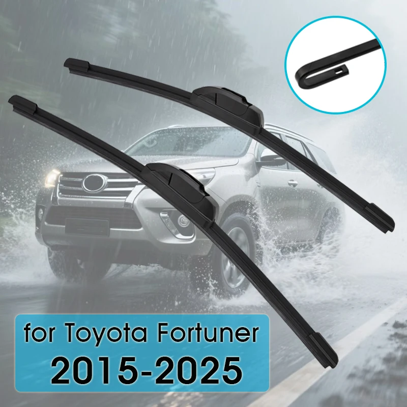 

22"+16" For Toyota Fortuner AN150 AN160 2015-2025 Car Wiper Blade Front Wipers Windscreen Fit U Hook Arm Auto KAWOO Wiper Blades