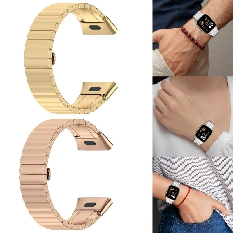 

Бретель для нержавеющей стали браслета для быстрого выпуска для Redmi Watch 3 Потопотастой ремень Лучшая продажа