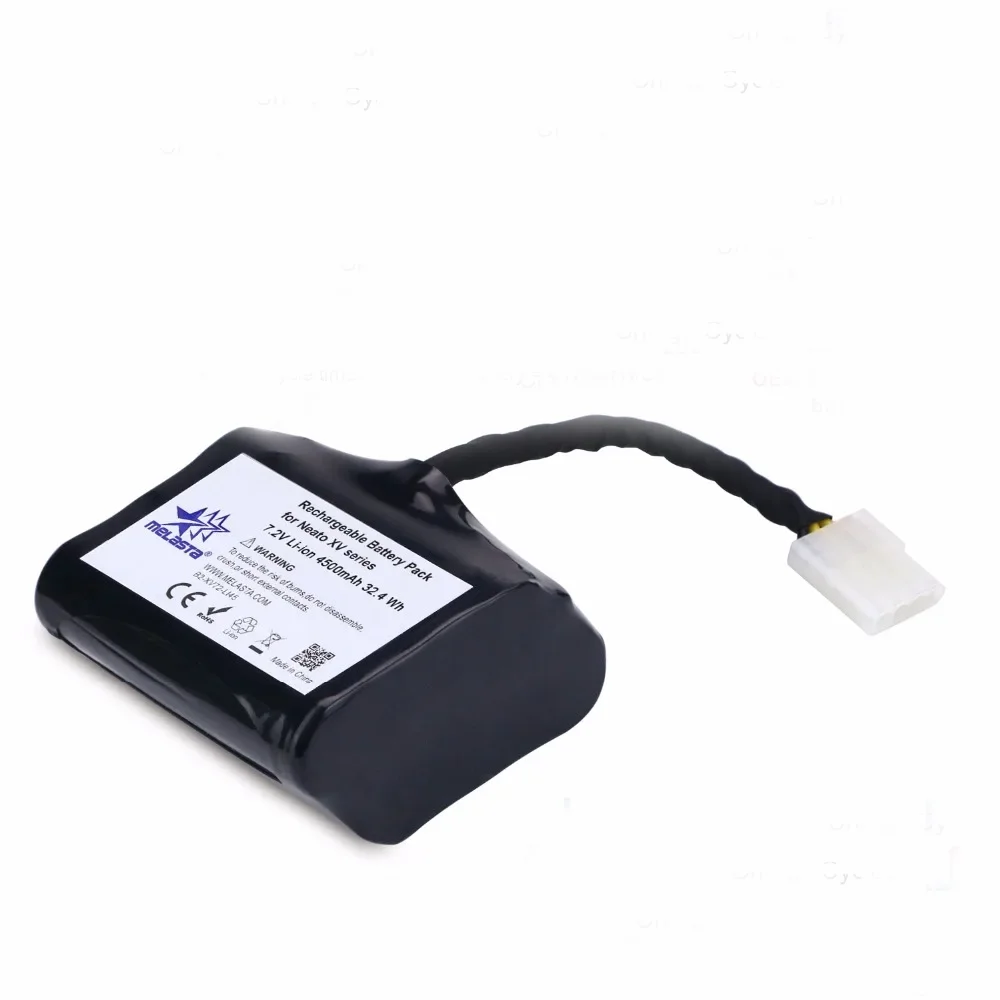 Melasta 7.2V 4.5Ah Li-ion Battery Compatible with Neato XV-11 XV-12 XV-14 XV-15 XV-21 XV-25 Signature XV pro - Brand Cells