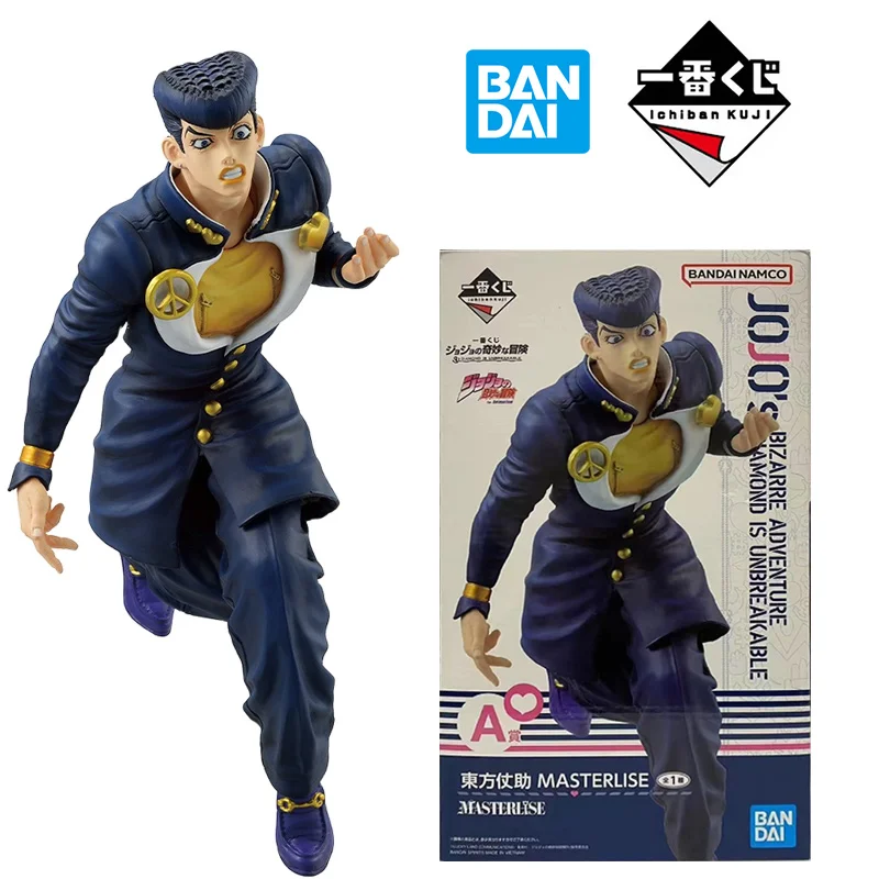 Bandai Ichibankuji Prize A Higashikata Josuke JoJo Diamond Is Unbreakable 21Cm Anime Original Action Figure Model Toy Gift