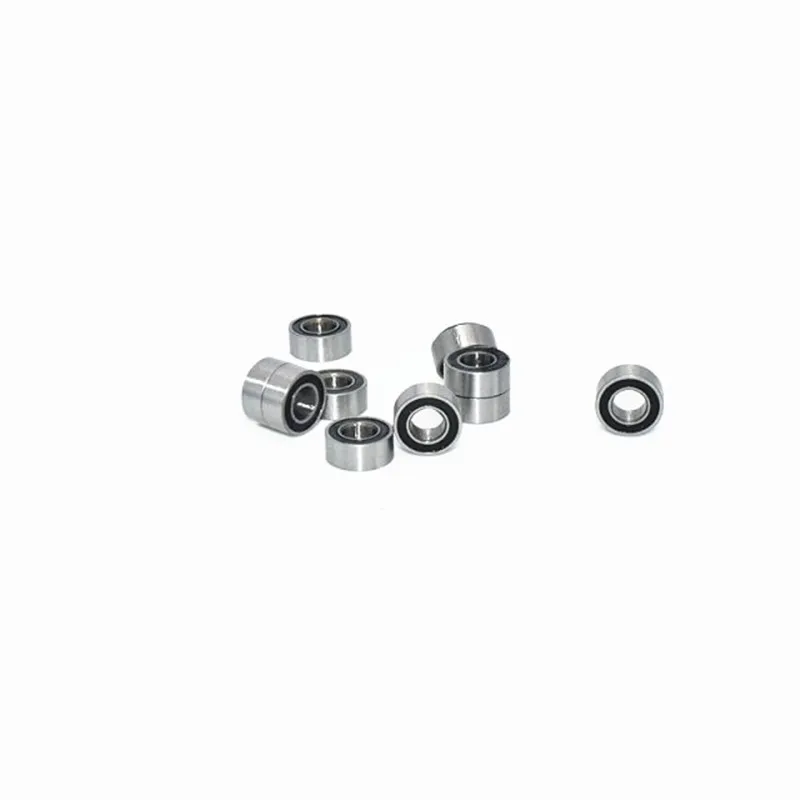 10Pcs MR63 MR74 MR83 MR84 MR85 MR104 MR105 MR106 MR115 MR126 MR128 MR148 -2RS Bule Or Black Seals Miniature Mini Ball Bearings