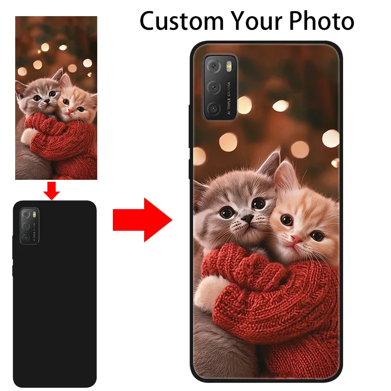Customized Photo Cases For TCL 40 SE 40R 405 406 405 305 306 Cover DIY For TCL 30 Plus 20 20Y 20R 30 SE 20L Case Personalized